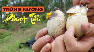 Trứng Nướng dành cho Dân Phượt Bụi | Món Ăn Sinh Tồn Huyền Thoại | Grilled Egg