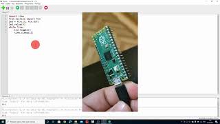 Python Урок №2 - Включение светодиода на Raspberry Pi Pico#Raspberry