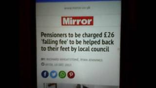 uk charges the elderly £26 for falling over fee