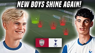 Gray & Bergvall GREAT Again With Youth Shining As Spurs Beat Vissel Kobe 2-3!