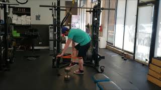 Band Sissy Squat | Leg Extension Alternative