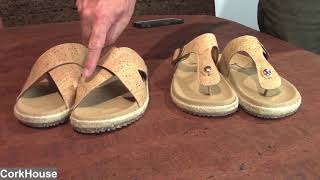 CorkHouse Sandals from the Sunslider collection