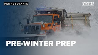 Pre-winter maintenance of snow plow equipment crucial for safety and efficiency