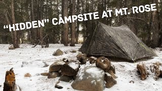 TRT 2020 | “Hidden” campsite at Mt. Rose (& it’s free!)