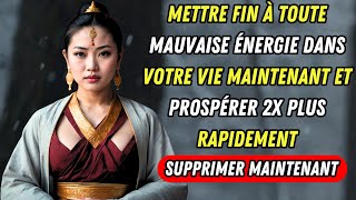 Apprenez à éliminer toute énergie NÉGATRICE de votre esprit avec ces étapes simples / BOUDDHISME