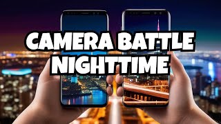 Camera Battle: Samsung vs iPhone at Night