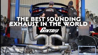 THE BEST SOUNDING EXHAUST IN THE WORLD **GINTANI** LAMBORGHINI AVENTADOR SVJ ROADSTER 1/800