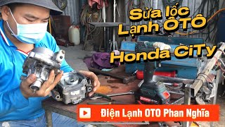 Honda city lốc lạnh bị kêu