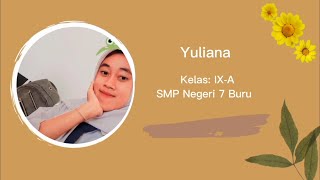 Pidato Persuasif "Pentingnya Membaca" (YULIANA) SMP Negeri 7 Buru