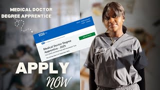 Medical Doctor Degree Apprentice 2025. APPLY NOW!