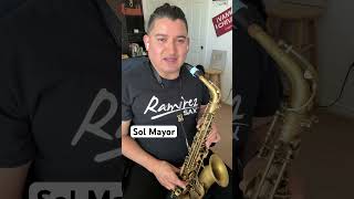 Sol Mayor - Escalas Alto Sax 🎷