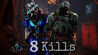 Dead by Daylight Wraith & Huntress 8 kills (8v2)