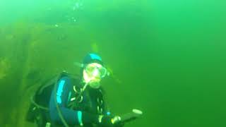 Tauchimpressionen in Ammelshain   Unterwasser mit der Action Cam