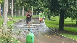 João 14 anos, teste de 1 km 3:17