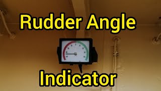 103🌟На борту LPG. Rudder Angle indicator.