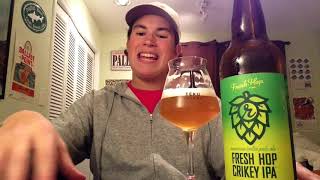 Reuben's Brews -  Fresh Hop Crikey IPA Review (2018 FRESH HOP RELESE)