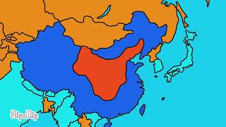 The Second Chinese Civil War - Alternate History Mapping Animation