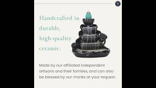 FREe: Flowing Tranquility Backflow Incense Burner