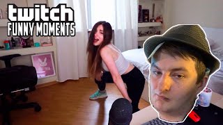 ЗЛОЙ СМОТРИТ TWITCHFM #27 Топ Моменты с Twitch | Урок Тверка | Первый День Евелона в Киеве |