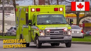 Kirkland | Urgences-Santé EMS Ambulance 0160 Responds Urgently to Medical Aid Call