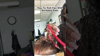 ￼🤔How Do You Use Bendable Rods? #bendablerods #shortsfeed #shortvideo #ynshair #hairstyle