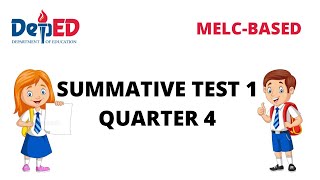 SUMMATIVE TEST 1 4TH QUARTER