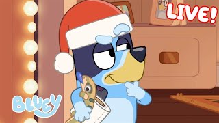 🔴LIVE: It's a Bluey Christmas | 40 MINUTES | Bluey