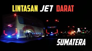 Sound Of Jet Fast Bus Land Aceh, Indonesia VOLVO B11R, SCANIA K-410 IB, MERCEDES - BENZ 0500RF 2452