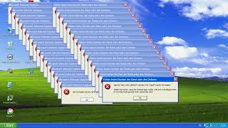 Windows XP Crazy Error (German)