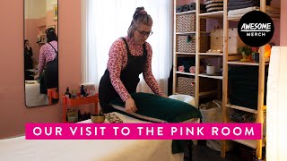 Our Visit To The Pink Room - Awesome Merchandise