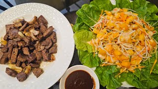 Steak and Kani Salad Recipe