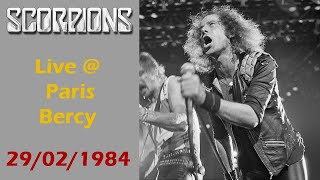 SCORPIONS - Paris Bercy 29/02/1984 FULL SHOW (FM recording)