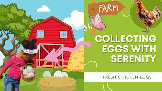 Get Farm Fresh Chicken Eggs with Serenity | Farm Chores for Kids