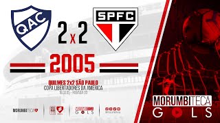 Quilmes 2x2 São Paulo - Libertadores - Rodada 03 - 16/03/05