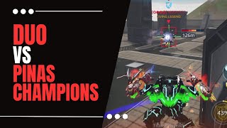 Iron Stars Duo (Iceman) vs Pinas Champions Squad #warrobots