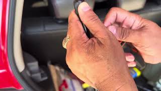 Easy DIY, Toyota Wigo Rear Door Stay Gas Spring Removal & Replacement