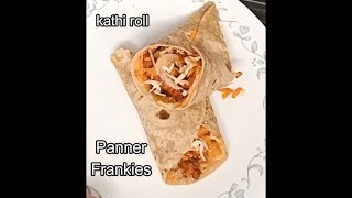 panner frankie |kathi roll|panner wrap recipe|panner frankie with frankie masala recipe @Maa cooking