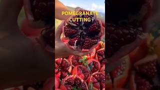 जानिए आसान से अनार काटने का तरीका EZEE POMEGRANATE  CUTTING #streetfood #trending #viral #ytshorts