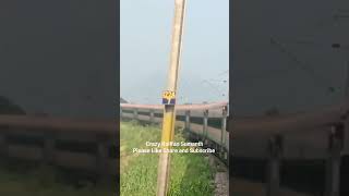 Train on a huge curve near Renigunta #shorts #indianrailways