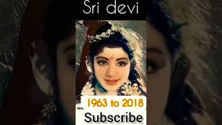 sridevi life journey 1963 to 2018💞👌#sridevi #life #journey #bonykapoor #janvikapoor #shorts