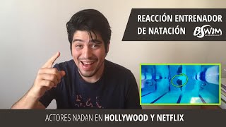 Entrenador de Natación analiza como nadan actores de Netflix y Hollywood