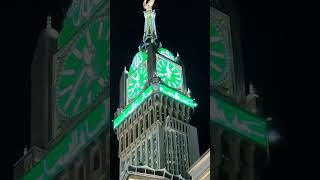 Makkah Clock Tower Night View |