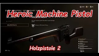 Call of Duty®: WWIl Nazi Zombies Heroic Machine Pistol Holzpistole 2