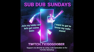 LATE SUBDUB SUNDAY- Memberships Are Live!!