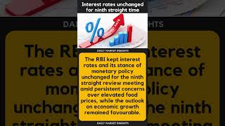 Interest rates unchanged for ninth straight time