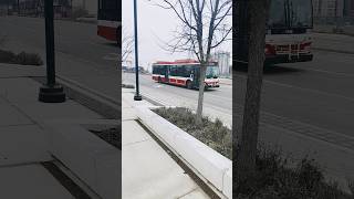 TTC Short: XDE40 #7200 NIS and 07.501 NG HEV #1349 on route 45 Kipling at Kipling Ave