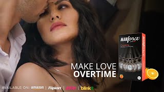 Manforce Overtime Condoms | Delay climax, make love overtime ft. @sunnyleone  | Hindi