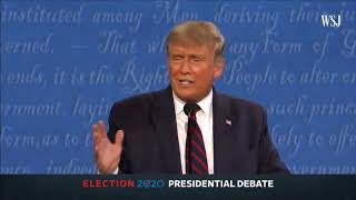 Donald Trump Joe Biden debate REMIX-- "Will you shut up" (and dance)...