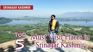 Kashmir city Tour after 370 : Srinagar, Pari Mahal, Tulip Garden, Chasme Shahi & Nishat Garden