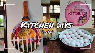 Kitchen diys|kitchen makeover part-3|kitchen decor ideas|Repurposed Fry Pan|Couldron #diy #homemitra